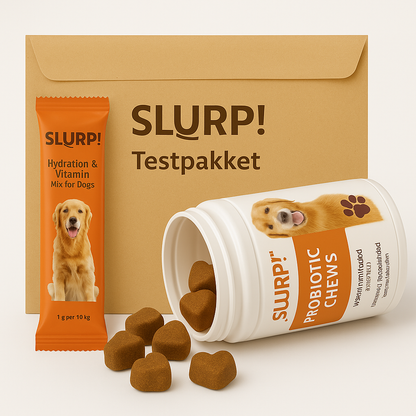 Testpakket Slurp!® Hydration – Dog Hydration Powder (Trial)